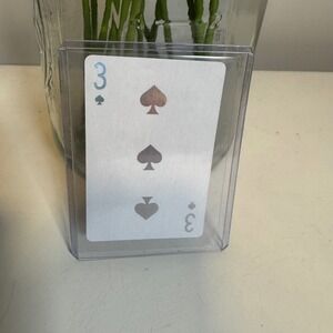 DIOR JOY Playing Card 3 of Spades Luxury Collectible